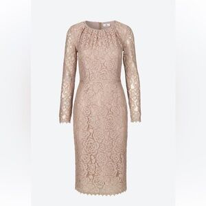 Day Birger Et Mikkelsen Tan Lace Long Sleeve Dress. Size Medium. EUR 40.